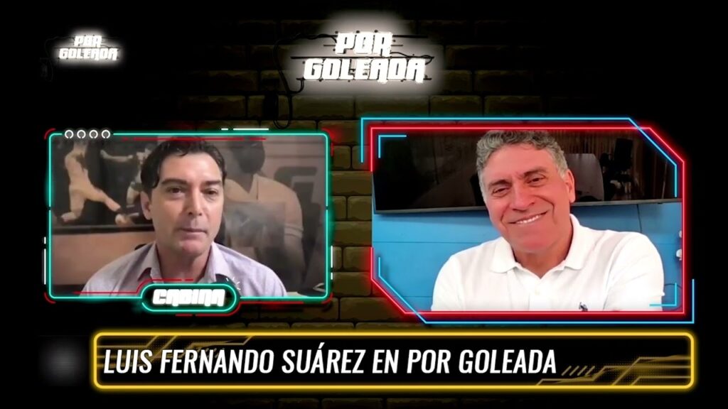 Luis Fernando Suárez en  X Goleada Entrevista Completa.