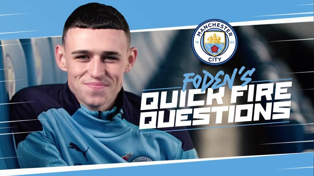 PHIL FODEN | 100 APPEARANCES! | QUESTION TIME! PHIL FODEN | 100 APPEARANCES! | QUESTION TIME!