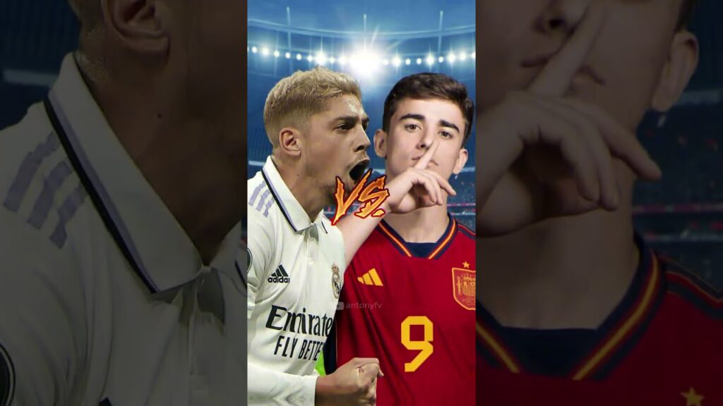 Federico Valverde VS Gavi ● Épicas Batallas del Futbol ¡Tu decides quien gana! #shorts #futbol