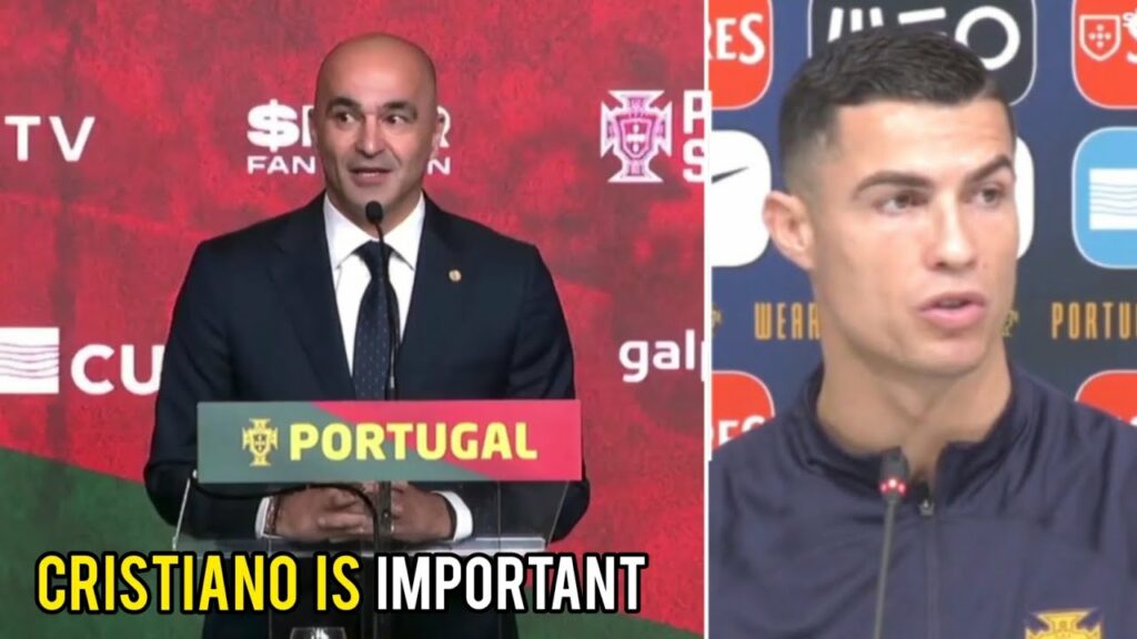 Roberto Martinez confirmed Cristiano Ronaldo stay in Portugal!!🇵🇹✅😁