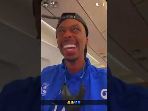 محمد كنو برفقة اللاعبين #الهلال عبر Snapchat