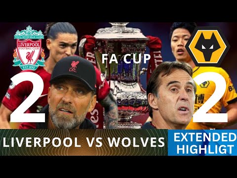 GOAL!! ⚽️WOLVES | Hwang Hee-chan SCORES against LIVERPOOL | Emirates FA CUP third round