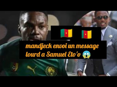 Georges Mandjeck envoi un message lourd à Samuel Eto'o fils/Incroyable 😱
