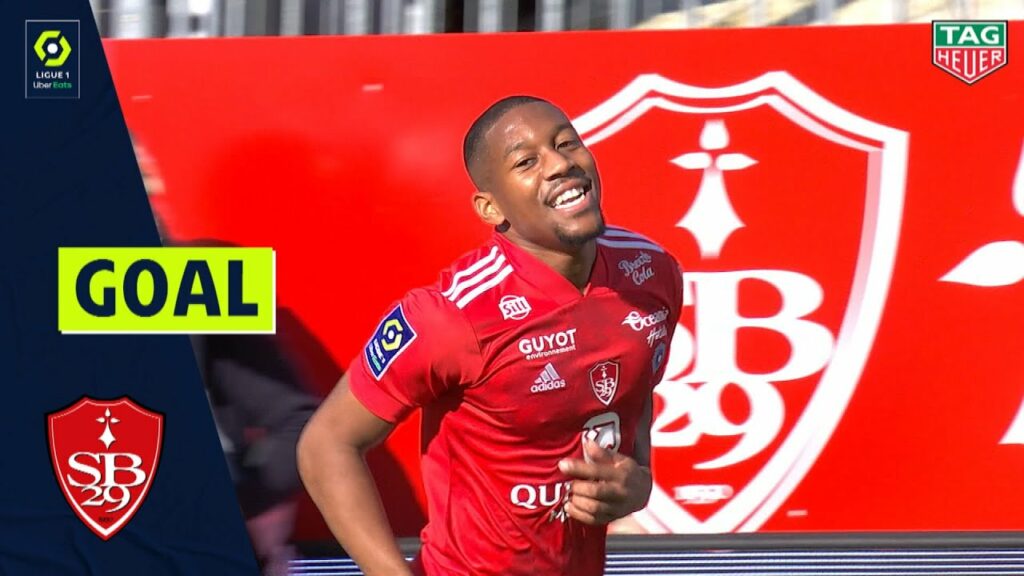 Goal Ronaël PIERRE GABRIEL (15' - STADE BRESTOIS 29) STADE BRESTOIS 29 - LOSC LILLE (3-2) 20/21