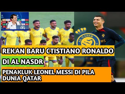 REKAN BARU CRISTIANO RONALDO DI AL NASSR,PENAKLUK MESSI DI PIALA DUNIA QATAR#CR7#ALNASSR#QATAR