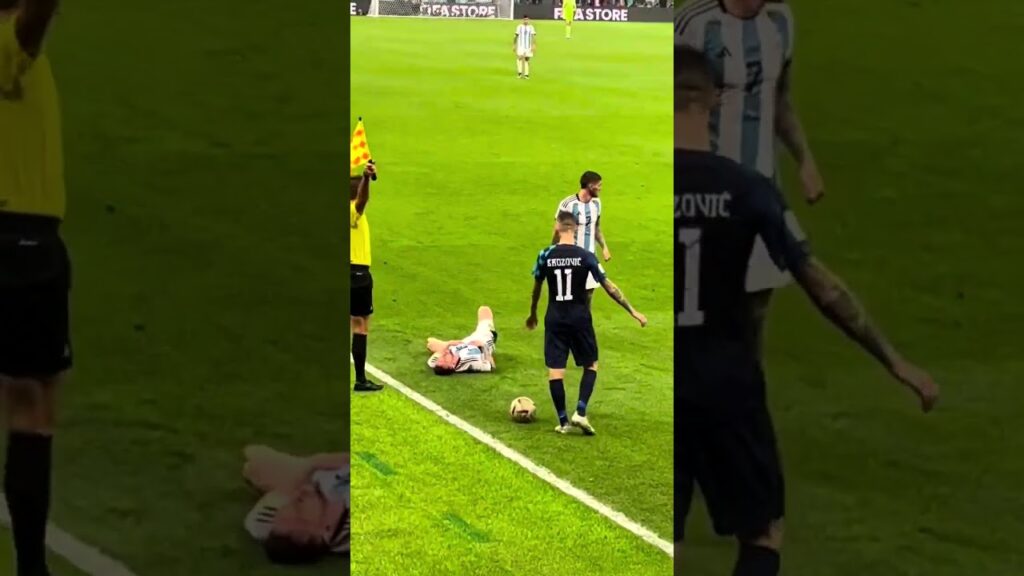 Leo Messi vs Marcelo Brozovic