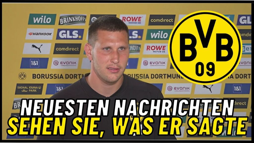 explodiert: Niklas Süle hat noch nicht aufgegeben! Borussia Dortmund.