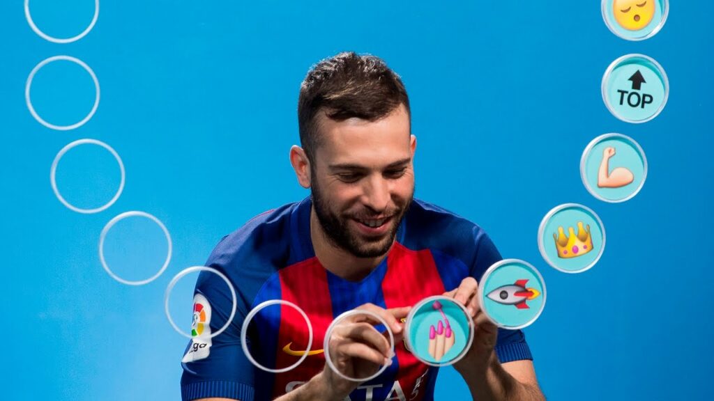 BARÇA EMOJIS:  Jordi Alba