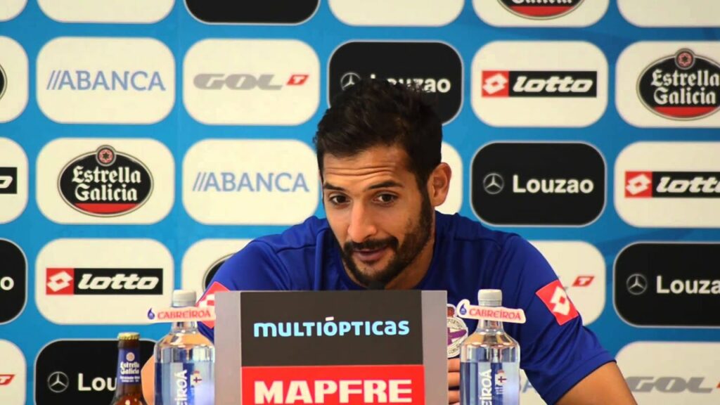 Rueda de prensa de Celso Borges en Abegondo 13.05.2015