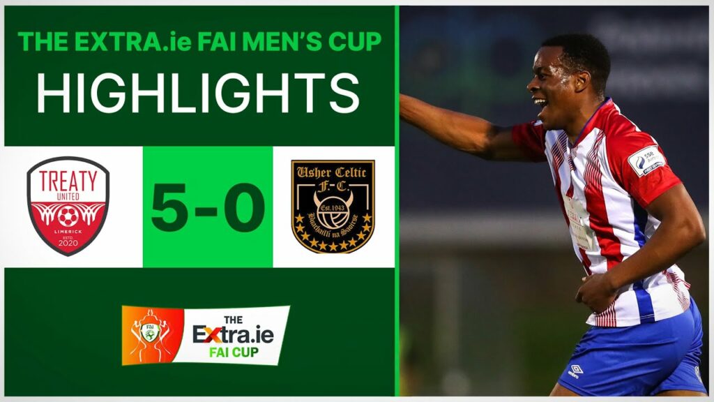 2022 Extra.ie FAI Men's Cup First Round: Treaty United 5-0 Usher Celtic