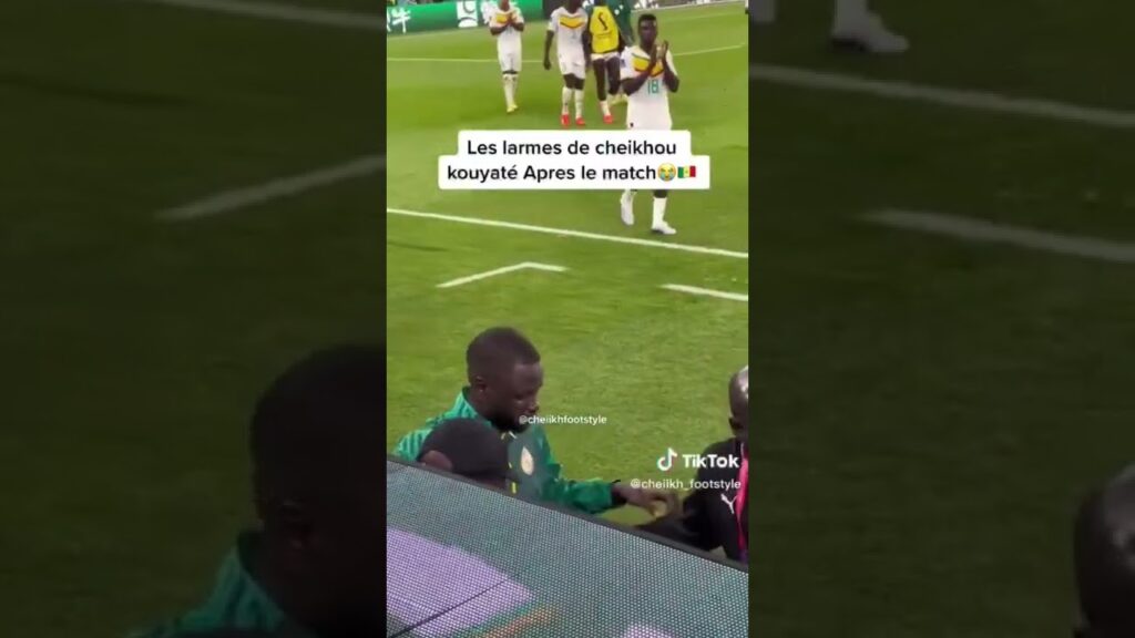 Les larmes de CHEIKHOU KOUYATE 😭🇸🇳🦁💪🏾