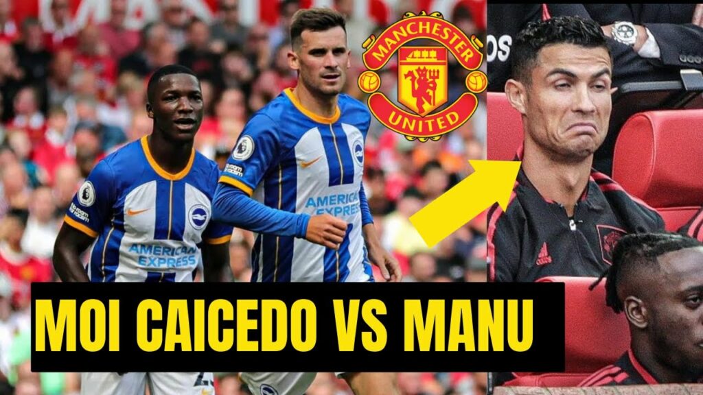MOISÉS CAICEDO vs MANCHESTER UNITED 🔵⚪️🇪🇨👹PARTIDAZO DEL ECUATORIANO! ✅