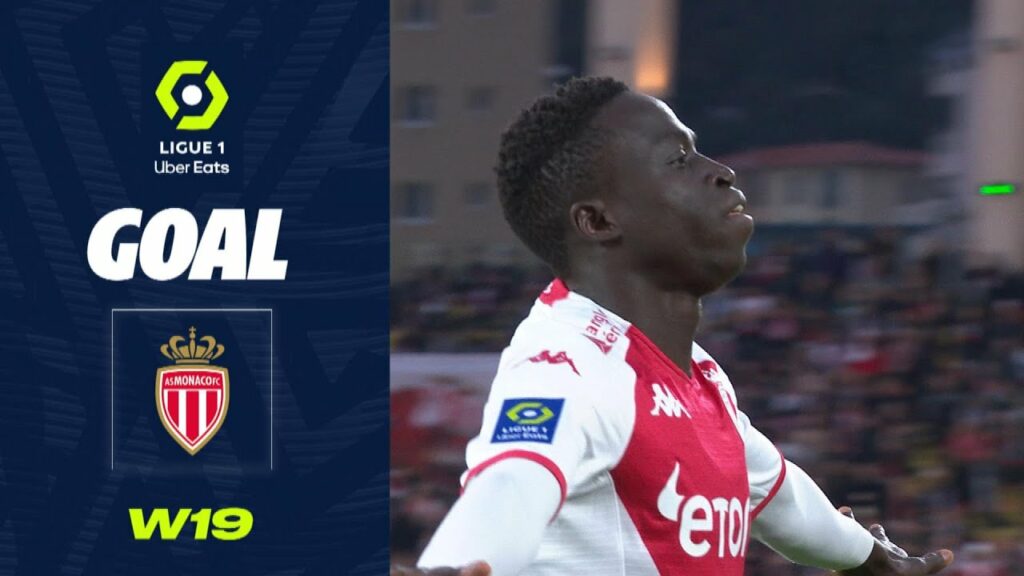 Goal Krépin DIATTA (6' - ASM) AS MONACO - AC AJACCIO (7-1) 22/23