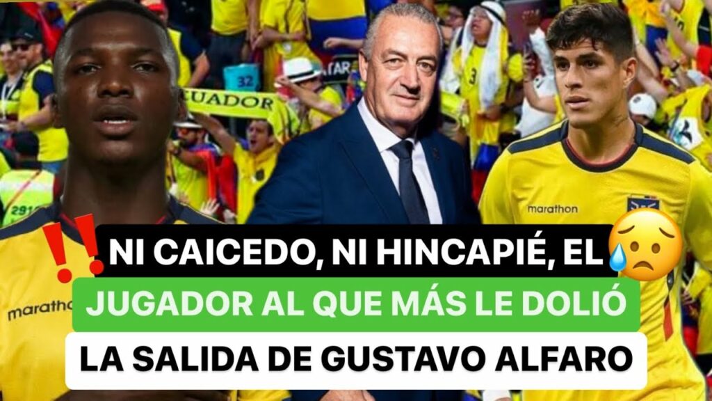 😔 Ni Caicedo ni Hincapié, el jugador ⚽️ al que más le dolió 💔 la salida de Alfaro 🇦🇷