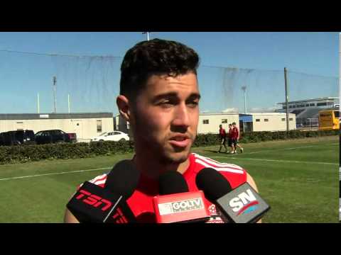 TFC Training Camp Jonathan Osorio