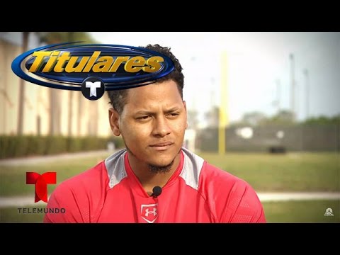 Entrevista con el beisbolista de Cardenales Carlos Martínez | Titulares Telemundo | NBC Deportes