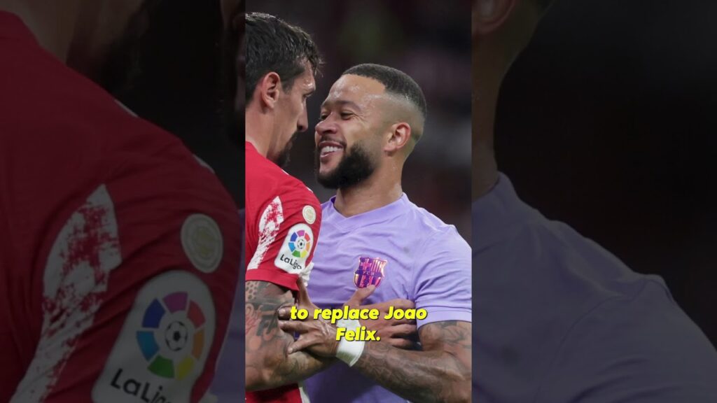 Atletico Madrid see Memphis Depay as the "perfect" Joao Felix replacement  #shorts
