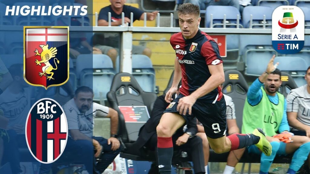 Genoa 1-0 Bologna | Krzysztof Piątek Scores The Winning Goal For Genoa |  Serie A