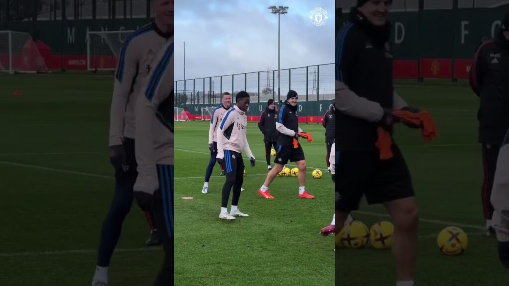 Wout Weghorst’s First Session At Carrington 💪