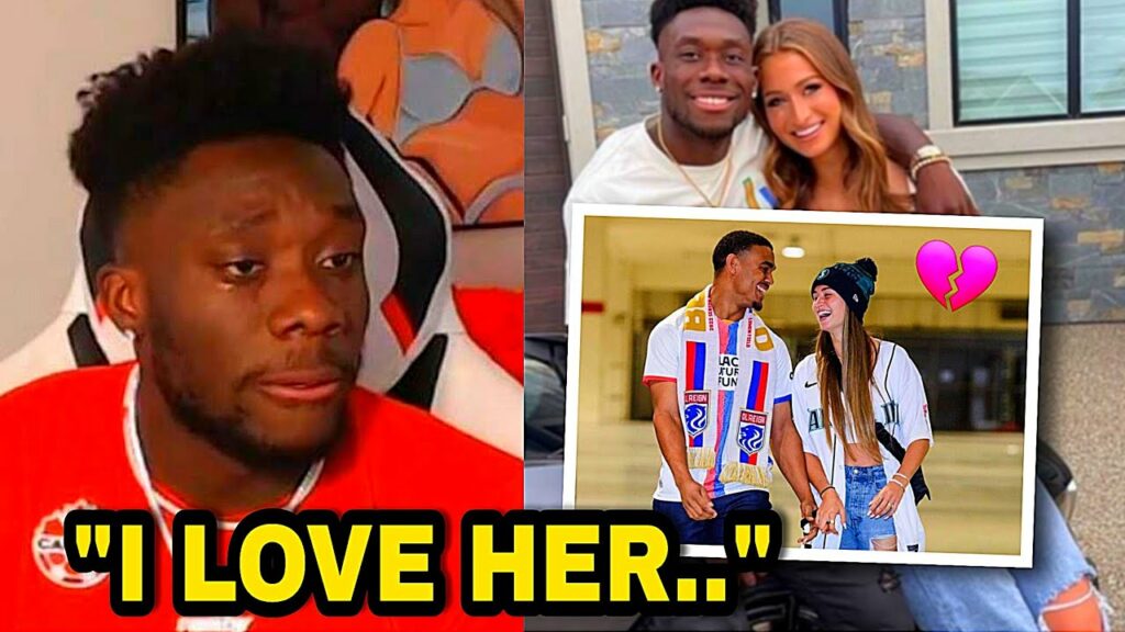 How Alphonso Davies Reacted To Jordyn Huitema New Relationship 💔