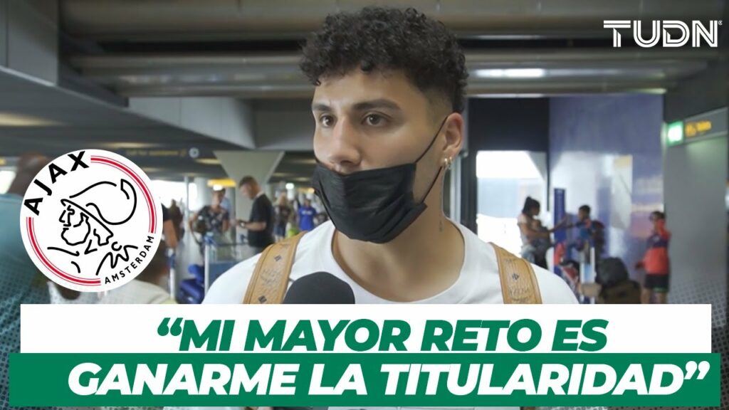 ¡CON TODO! Jorge Sánchez llega a Amsterdam ansioso por ser campeón con Ajax I TUDN