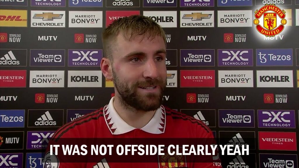 🚨 Luke Shaw Reaction Interview on Manchester Derby 🔥 Manchester United vs Manchester City