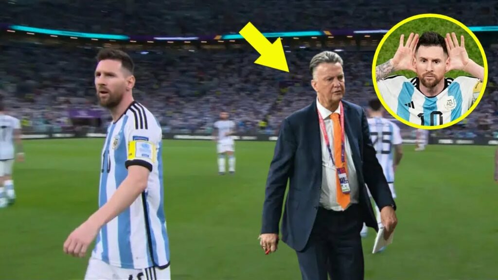 The Day Lionel Messi Silenced Louis Van Gaal