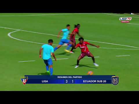 🔴 RESUMEN LDU 3-1 ECUADOR SUB 20
