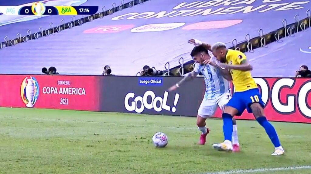 Rodrigo de Paul vs Brazil 🔥 | Argentina vs Brazil 1-0 Copa America final 2021