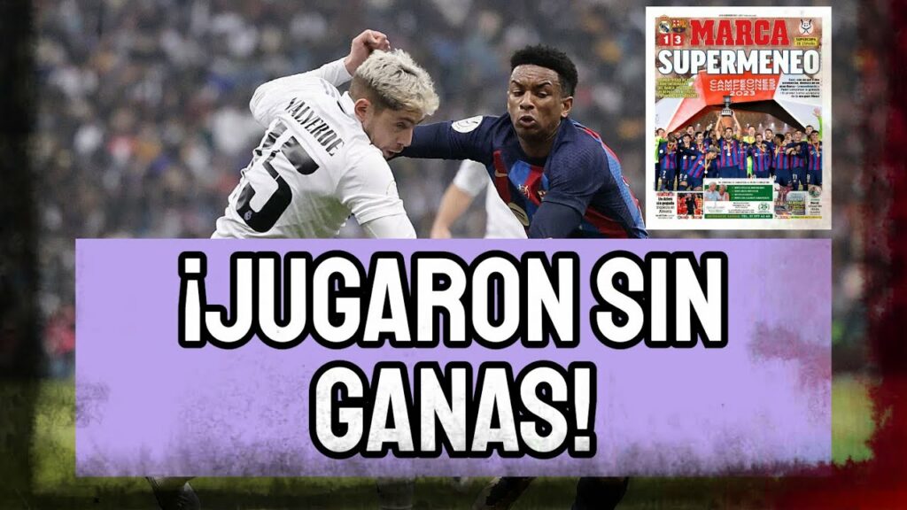 LA GRAVE CONFESIÓN DE FEDE VALVERDE QUE DEJA EN MAL LUGAR AL REAL MADRID | PORTADAS MUY DURAS