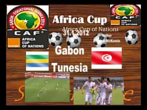 Africa Cup 2012 Gabon vs Tunesia 31.1.2012 SelMcKenzie Selzer-McKenzie