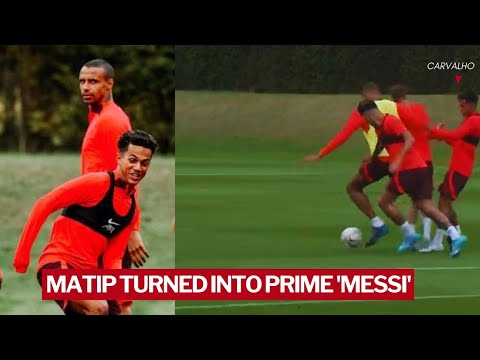 CARVALHO SHOCKS❗Joel Matip Dribbling King 👑 Liverpool Training Today 2022