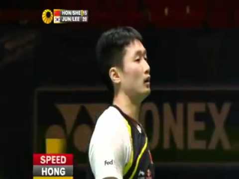 Jung Jae Sung & Lee Yong Dae vs Hong Wei & Shen Ye Yonex All England 2012