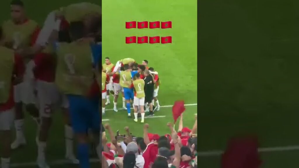 Maroc vs Belgique Walid Rachid Benmahmoud Jabrane et les autres