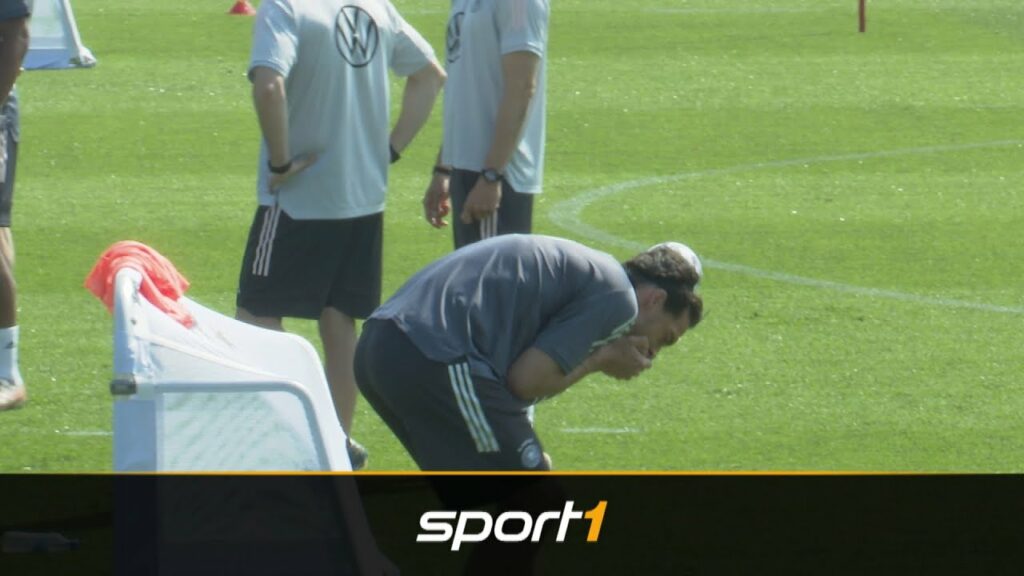 Trainingsunfall! Rüdiger trifft Hummels im Gesicht | SPORT1