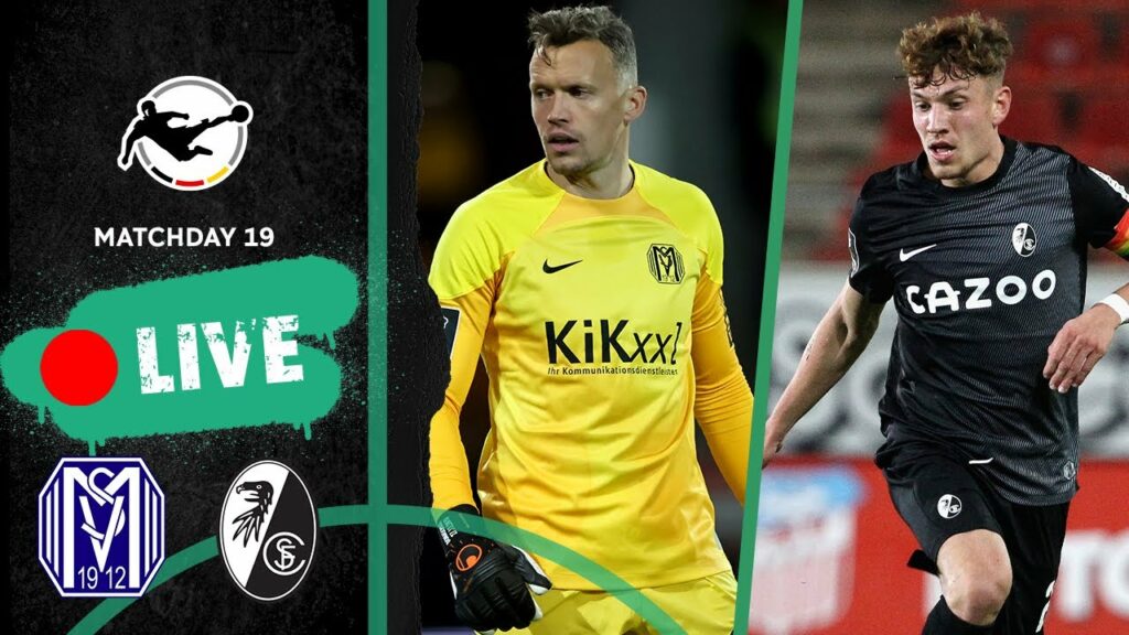 LIVE 🔴 SV Meppen vs. SC Freiburg II | 3rd Division 2022/23 | Matchday 19