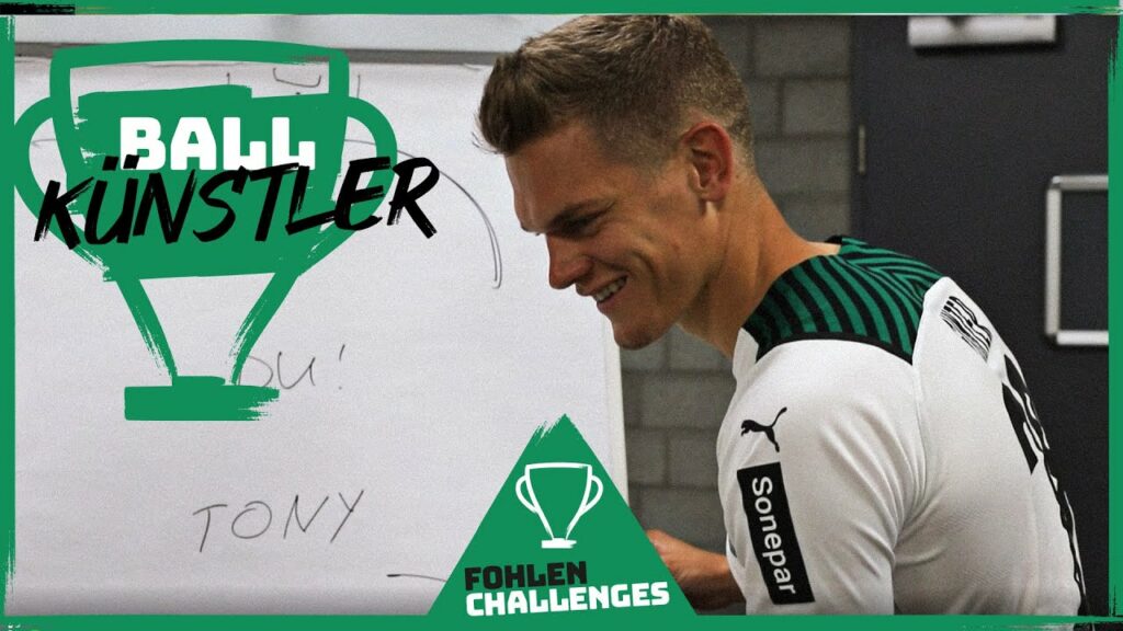 "Freistoß-Banane oder Bananenschuss" 🤔😅 | Ballkünstler mit Matze Ginter und Yann Sommer | Borussia