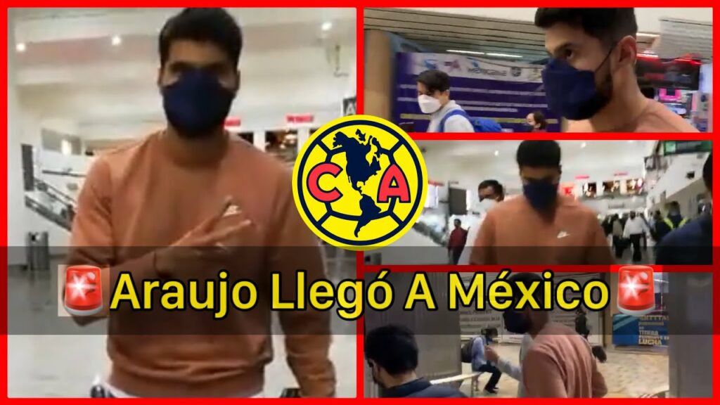 🚨ÚLTIMA HORA Néstor Araujo llegó a México para firmar con el club américa | Noticias Liga MX