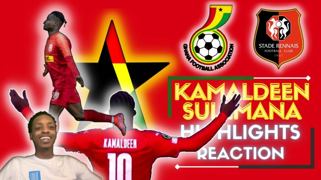 GHANAIAN PRODIGY | Kamaldeen Sulemana Highlights Reaction