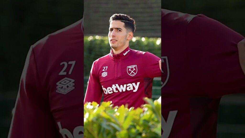 Nayef Aguerd 👀✌️#morocco #westham #aguerd #nayefaguerd