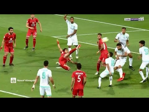 هدف شجاعي خليل زاده على الاهلي 0-1 بيرسبوليس دوري ابطال اسيا 9-4-2019