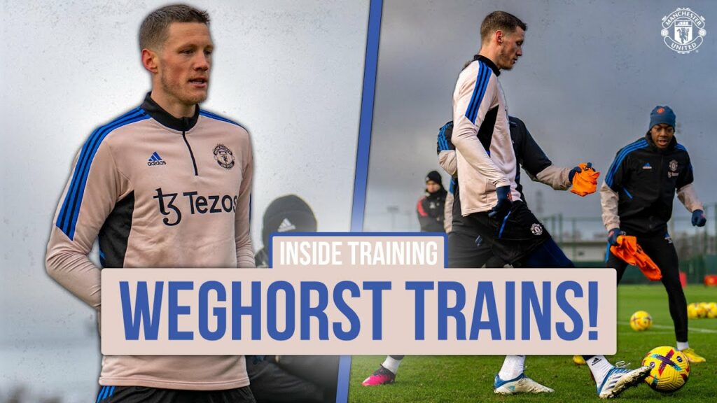 Wout Weghorst's First Carrington Session! 👊 | INSIDE TRAINING 👀