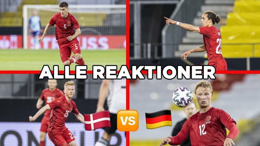 Efter Danmark - Tyskland: Reaktioner fra Yurary, Mæhle, Dolberg og Christiansen