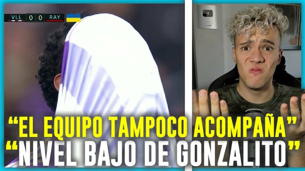 😡 el PROBLEMA de 🇪🇨 GONZALO PLATA y VALLADOLID vs RAYO VALLECANO 0-1