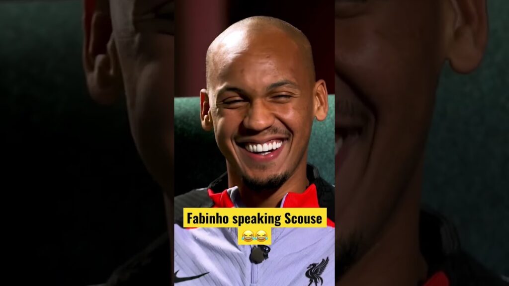 Fabinho Speaking Scouse 😅 | Brazil & Liverpool Midfielder