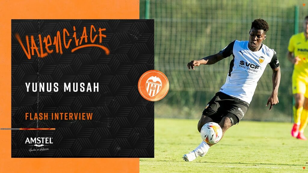 DECLARACIONES DE YUNUS MUSAH TRAS EL ENCUENTRO EN OLIVA