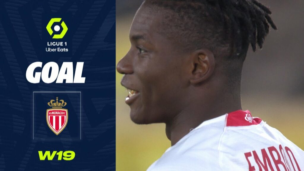 Goal Breel EMBOLO (63' - ASM) AS MONACO - AC AJACCIO (7-1) 22/23