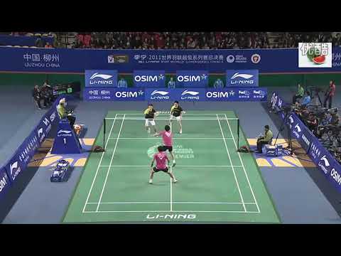 Chai Biao/Guo Zhendong vs Jung Jae-sung Lee Yong-dae 2011 Super Series Finals SF Highlights