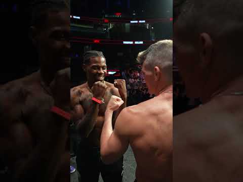 Clima descontraído e amigável na encarada entre Stephen Thompson e Kevin Holland 🤝