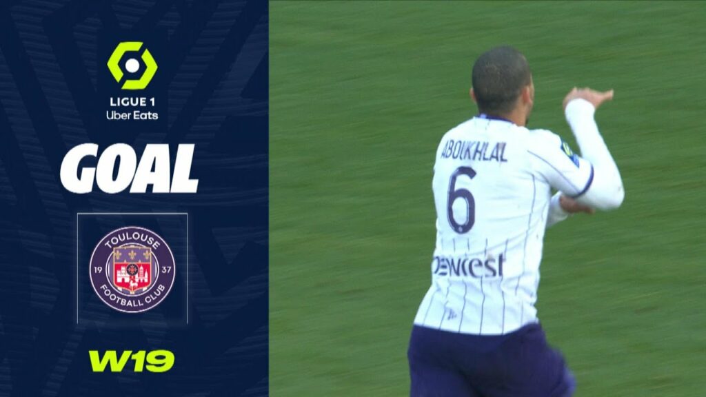 Goal Zakaria ABOUKHLAL (65' - TFC) TOULOUSE FC - STADE BRESTOIS 29 (1-1) 22/23